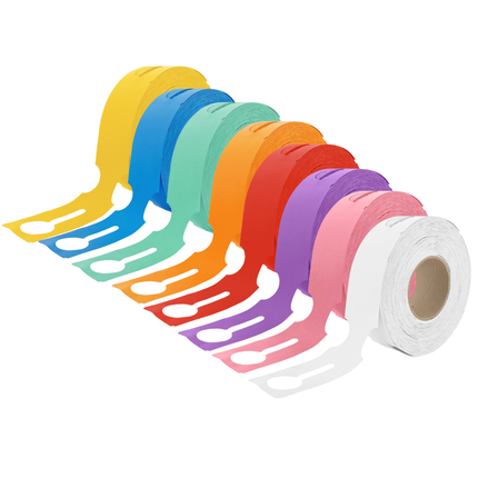 Schlaufenetiketten ISEGA-zertifiziert, 150µ, 273x59mm - 500 Stück