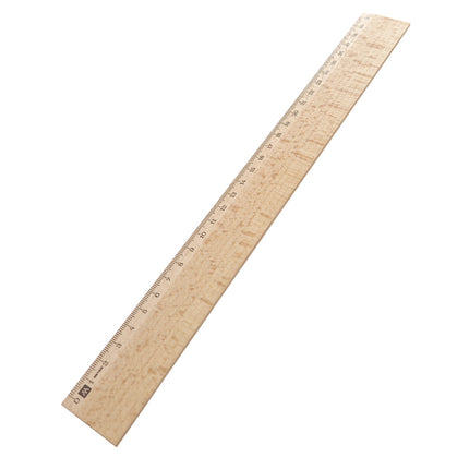 Lineal Holz mit Logo - pro Stück