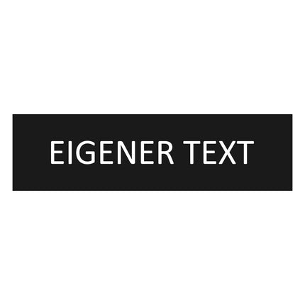 Türschild Eigener Text