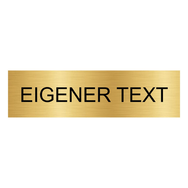 Türschild Eigener Text