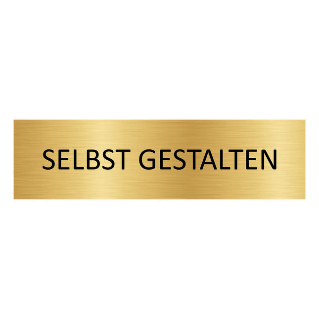 Türschild Selbst gestalten