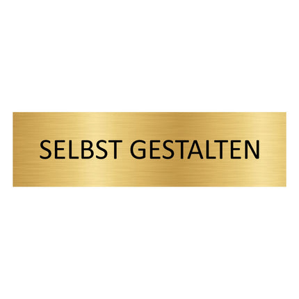 Türschild Selbst gestalten