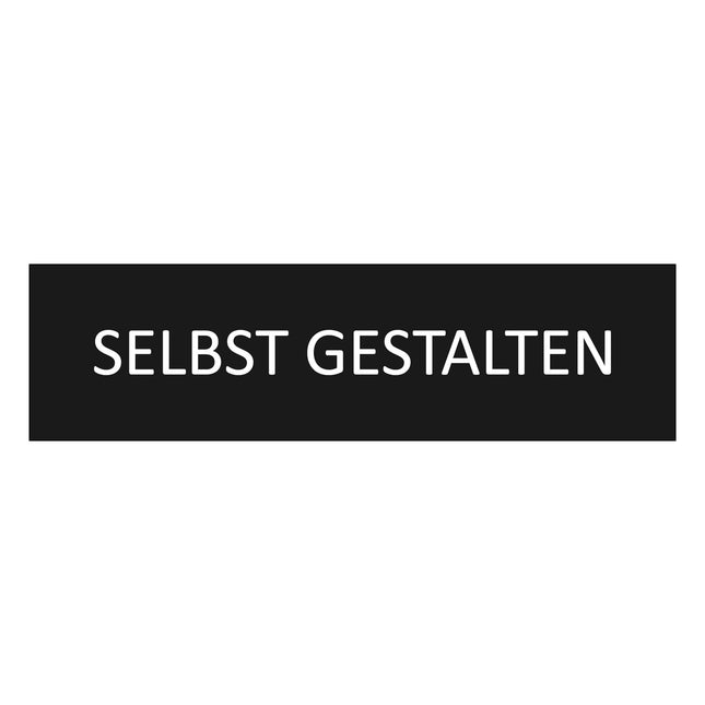 Türschild Selbst gestalten