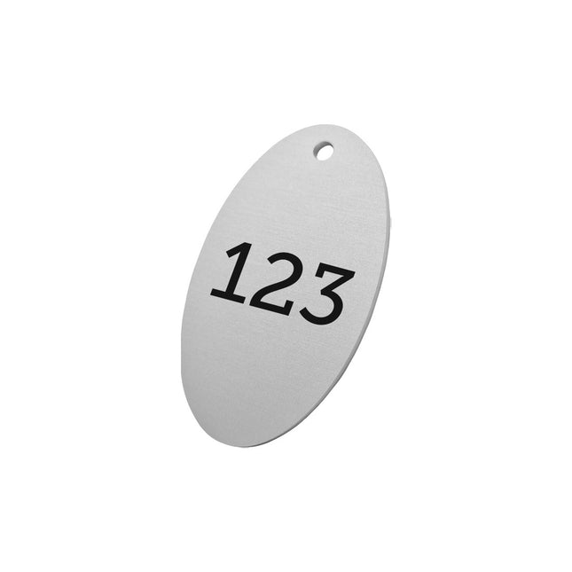 Zahlenmarke 37x67mm - pro Stück