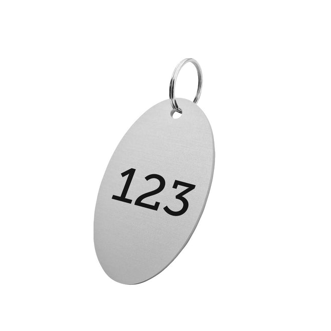 Schlüsselmarke 37x67mm - pro Stück