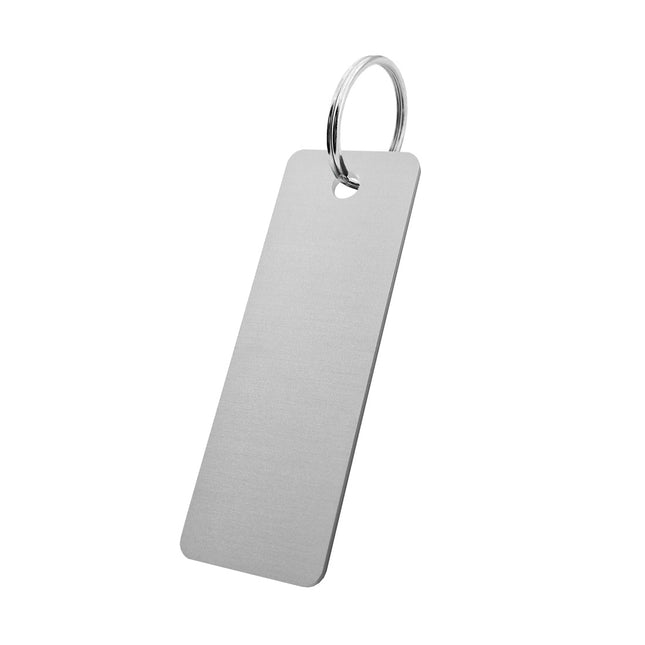 Schlüsselmarke Aluminium 25x70mm - pro Stück