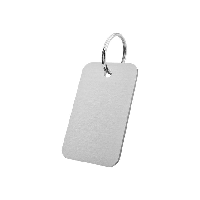 Schlüsselmarke Aluminium 30x50mm - pro Stück
