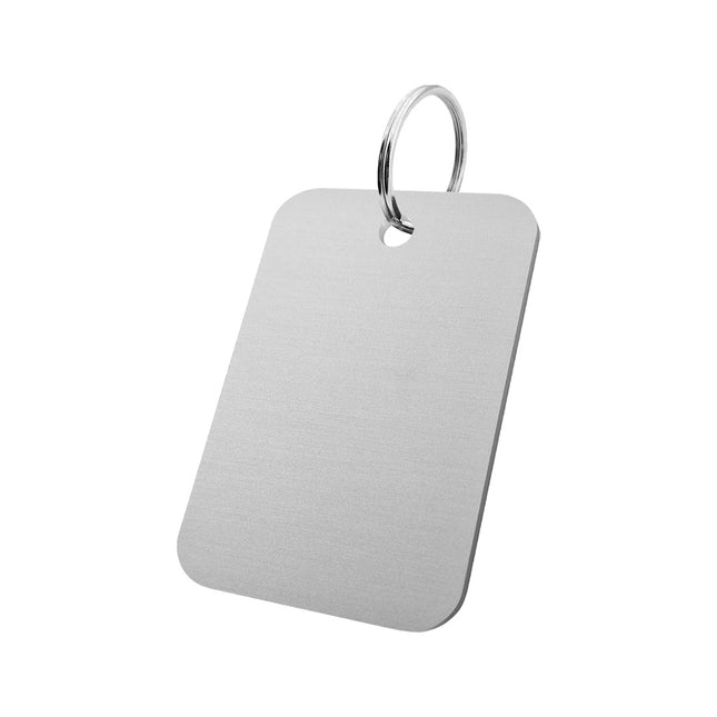 Schlüsselmarke Aluminium 40x60mm - pro Stück