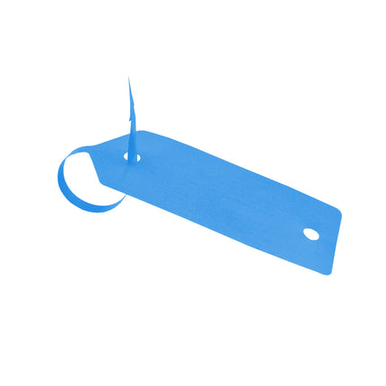 Schlüssel Tag 190 x 37 mm Blau - 500 Stück