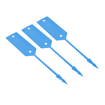 Schlüssel Tag 190 x 37 mm Blau - 500 Stück