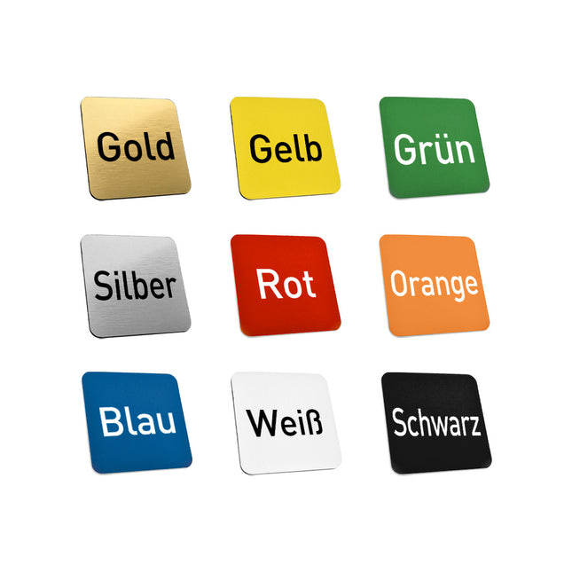Schlüsselmarke Kunststoff - pro Stück