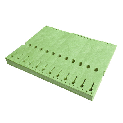 Schlaufenetiketten Tyvek 105 g/m², Matrixdrucker - 220 x 25,4 mm - 1000 Stück