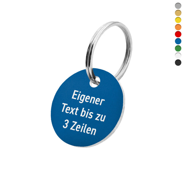 Schlüsselmarke mit Text - pro Stück