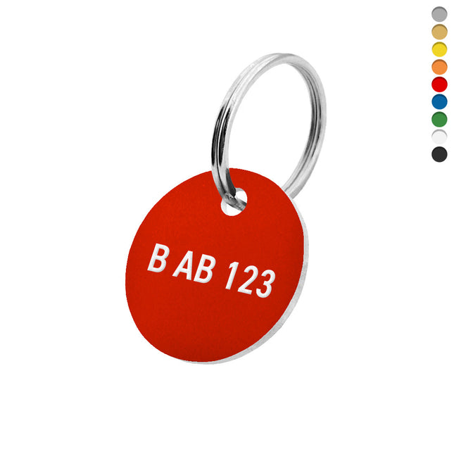 Schlüsselmarke Kennzeichen - pro Stück