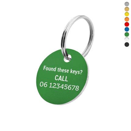 Schlüsselmarke Found these keys? - pro Stück