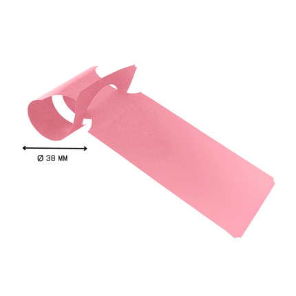 Schlaufenetikett selbst gestalten, 273,5x59 mm - 100 Stück