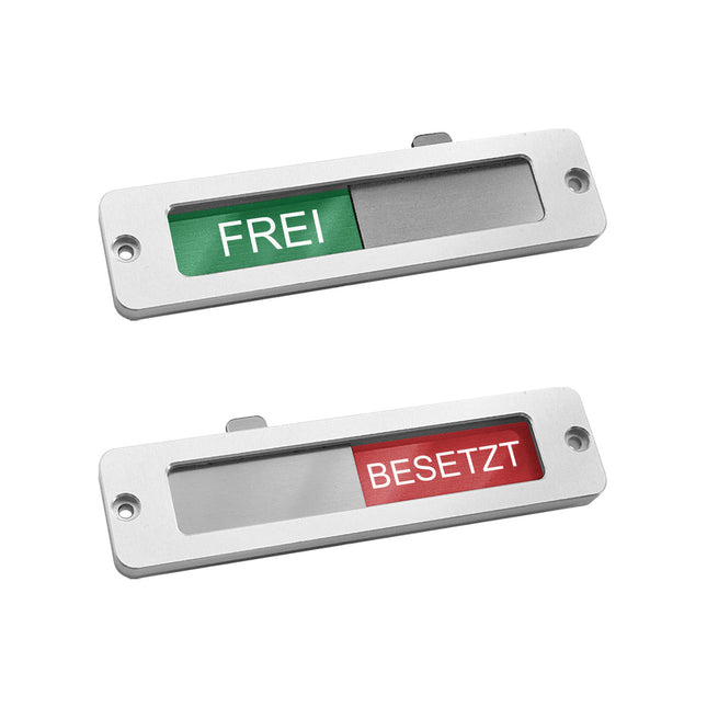 Schiebeschild Frei-Besetzt - 100x25mm