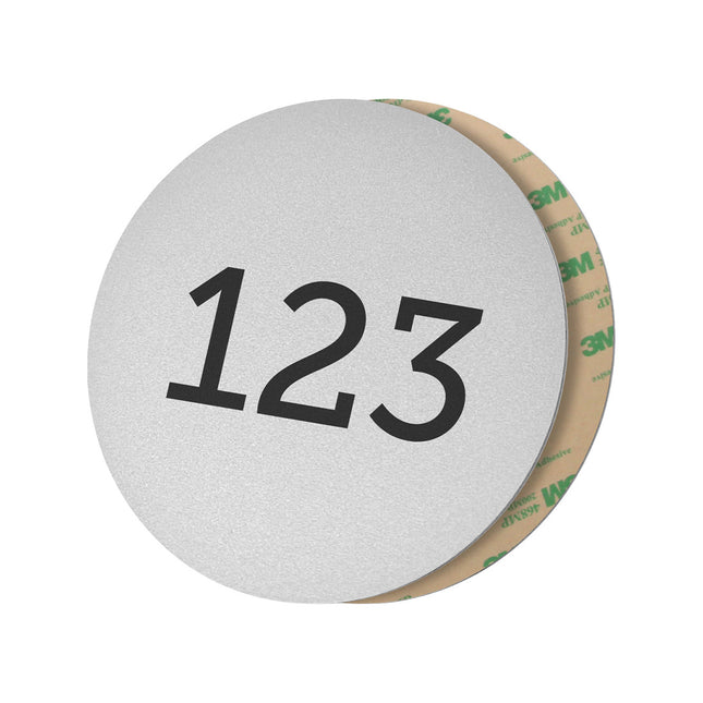 Zahlenmarke Ø75mm Tape - pro Stück