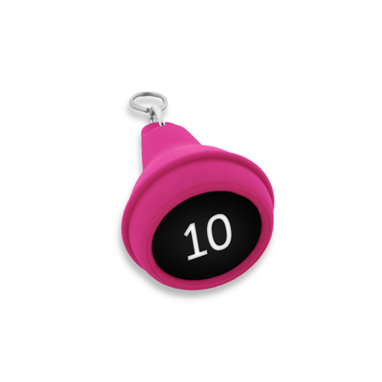 Mayfair Pink graviert - pro Stück