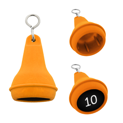 Mayfair Orange graviert - pro Stück