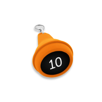 Mayfair Orange graviert - pro Stück