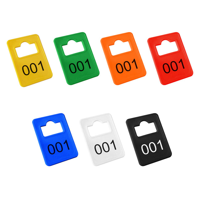 Garderobemarken Tiffany - verschiedene Sets