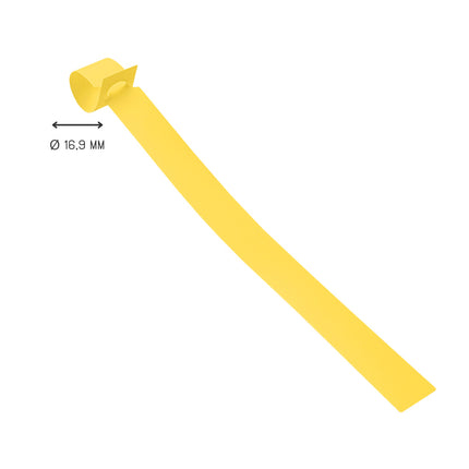 Schlaufenetiketten PVC 200 µ, 200x13mm - 1000 Stück