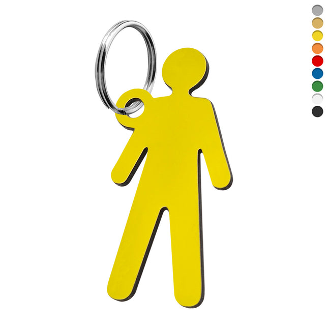 Schlüsselmarke Figur - pro Stück