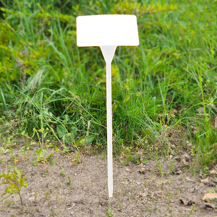 Stecketiketten Schild 45cm schräg - 10 Stück