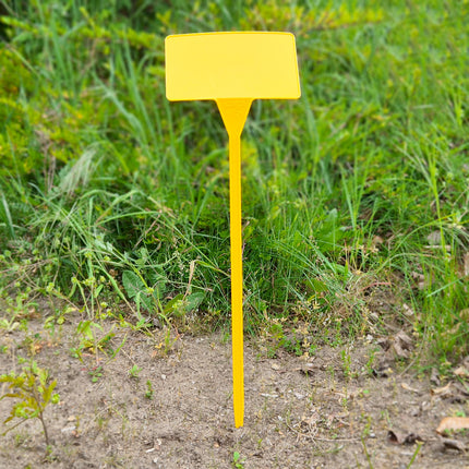 Stecketiketten Schild 45cm schräg - 10 Stück