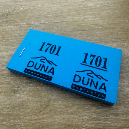 Losnummern eigenes Logo - 1000 Abrisse