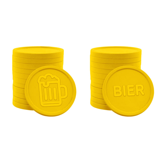 Wertmarken Chips Relief Bier - 250 Stück