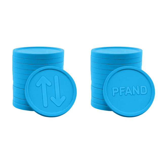 Wertmarken Chips Relief Pfand - 250 Stück