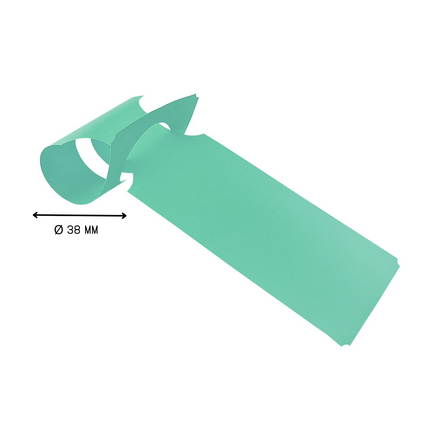 Schlaufenetiketten selbst gestalten 273,5x59mm, nummeriert – 100 Stück