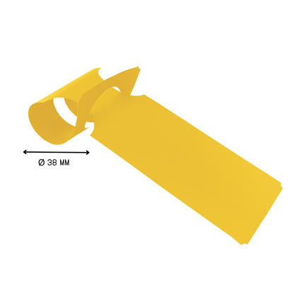 Schlaufenetiketten 273,5x59mm, nummeriert – 100 Stück