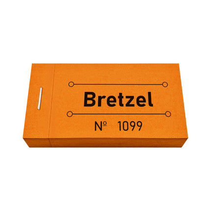 Wertmarken Block 'Bretzel' - 50 Abrisse