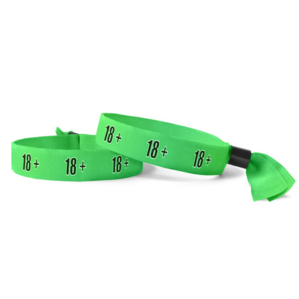 Einlassband Textil '18+' - pro 100 Stück