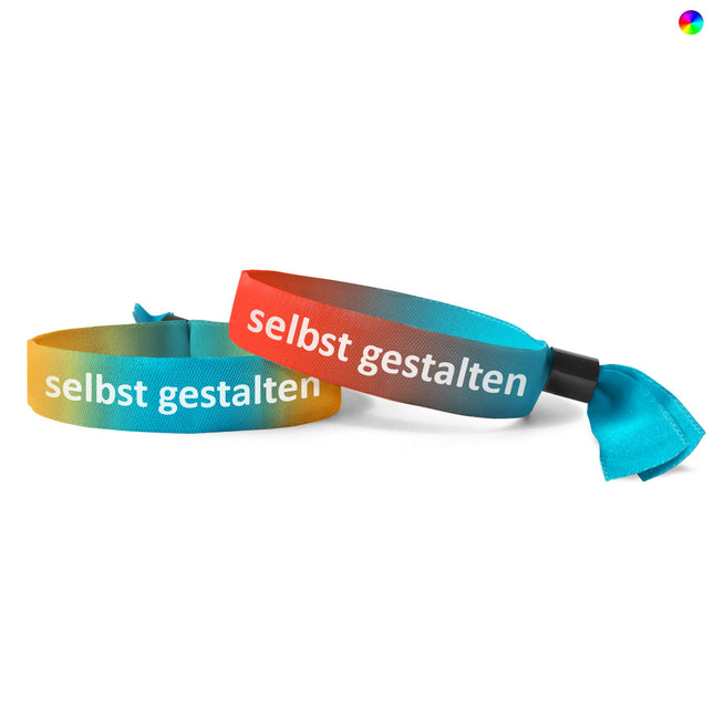 Einlassbänder Textil, selbst gestalten - 100 Stück