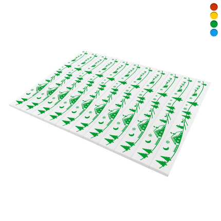 Weihnachtsbaum Etiketten 210x25,4 mm - 99 Stück