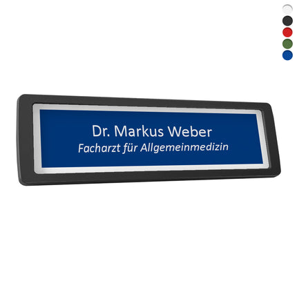 Türschild Kunststoff Eigener Text & Titel
