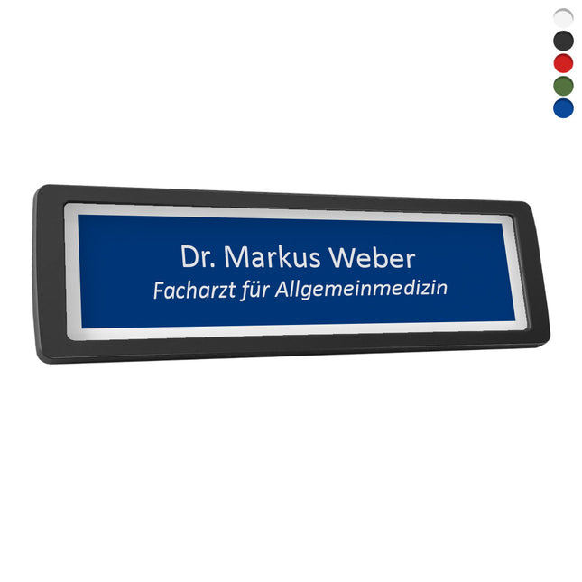 Türschild Kunststoff Eigener Text & Titel