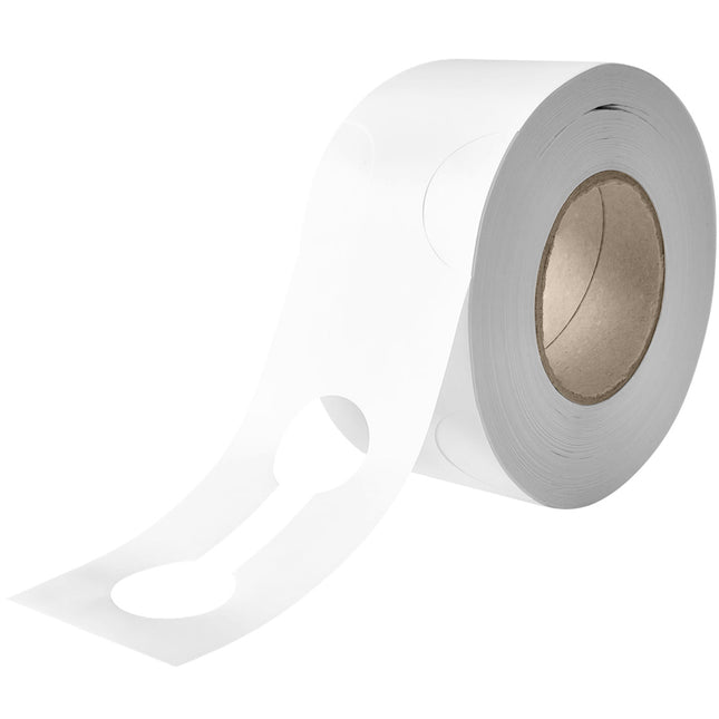 Schlaufenetiketten 400x75mm HDPE mit Abrisstreifen - 250 Stück