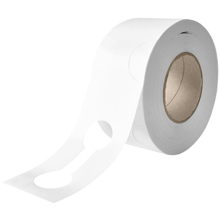 Schlaufenetiketten 400x75mm HDPE mit Abrisstreifen - 250 Stück