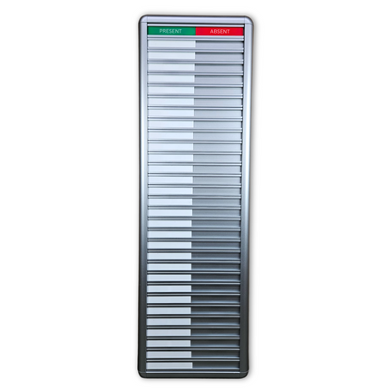 Anwesenheitstafel Professional, Present/Absent - 30 Personen