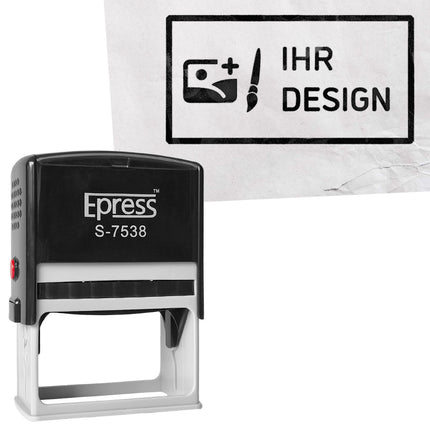 Personalisierter Stempel 75x38mm