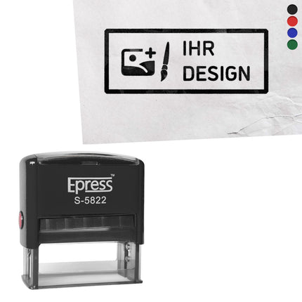Personalisierter Stempel 58x22mm