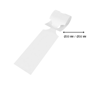 Schlaufenetiketten 400x75mm HDPE - 250 Stück