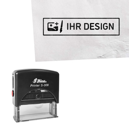 Personalisierter Stempel 45x10mm