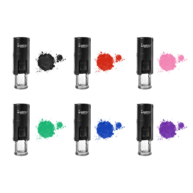 Personalisierter Stempel Ø10mm rund