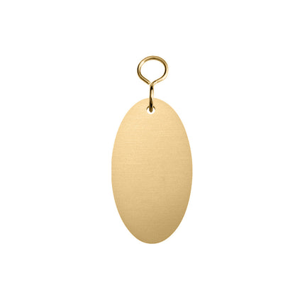 Schlüsselmarke Messing 37x67mm - pro Stück